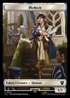 Magic the Gathering (mtg): TLTC: Human / Human Soldier (001) Double-Sided Tok...