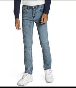 NWT LEVI'S BOYS 511 SLIM FLEX STRETCH JEANS, SIZE 8 REGULAR, 24 W 25 L - Picture 1 of 9