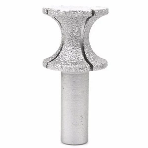28mm Brazed Diamond Profile Wheel Concave Cylinder Electric Router Bit Routing - Picture 1 of 5