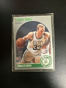 1990-91 NBA Hoops Basketball Card #39 Larry Bird Boston Celtics HOF