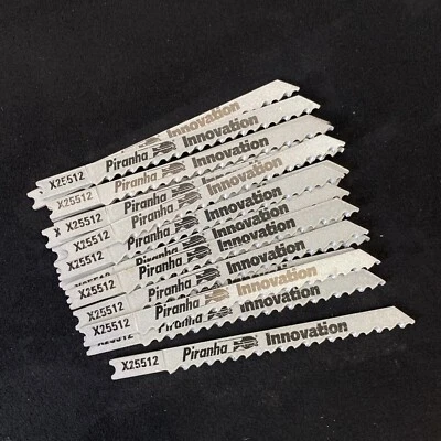 20 Piranha X25512 'U' Vástago Jigsaw Aspas Rápido Flexible Corte Madera 6 Tpi < - Image 1 of 3