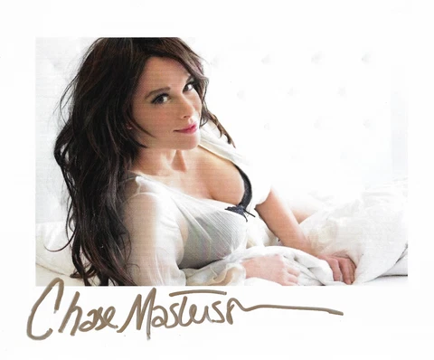 Chase Masterson STAR TREK DS9 genuine Signed Autograph 10x8 COA 34774 Cover