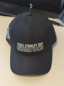 2021 NHL Stanley Cup Champions 2021 BLANK Hat (Pre-Decision) Snapback Cap Tampa - Picture 1 of 6