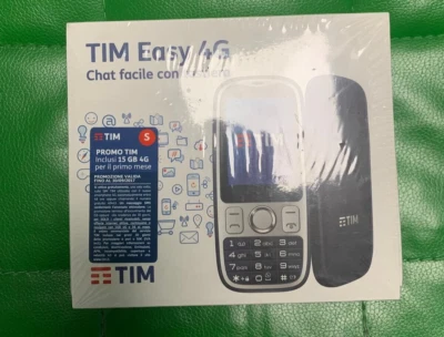 TIM EASY 4G TELEFONO FACILE CON TASTIERA,NUOVO, ANDROID, CHAT VELOCE - Immagine 1 di 4