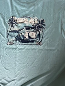 Panama Jack Long Sleeve NWT Shirt Sun Protection Paddle Board Light Blue Sz Xxl - Picture 1 of 4
