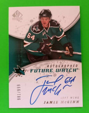 2008 2008-09 SP Authentic Future Watch Auto Rookie #226 Jamie McGinn  /999