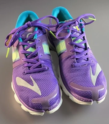Brooks PureFlow 4 W’s talla 9 atlético para correr púrpura/verde azulado 1201801B404 Foto 1 de 4