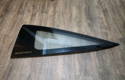 89-93 Nissan 240sx S13 Driver Left Rear Quarter Window Glass Fastback Hatch LH - Image 1 of 4