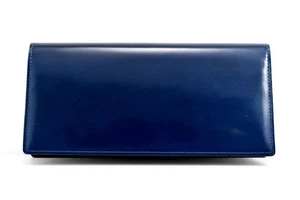 [Prairie] Cartera Larga Natural Cordobesa Para Hombre Azul Marino - Imagen 1 de 9