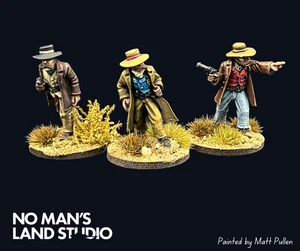 Gunfighters Wild West 28mm Dead Man’s Hand What A Cowboy Pro Painted Miniatures - Picture 1 of 3