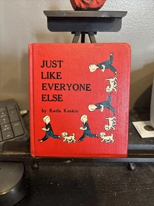 JUST LIKE EVERYONE ELSE 1959 KARLA KUSKIN VINTAGE HARDCOVER CHILDREN’S BOOK RARE - Picture 1 of 11