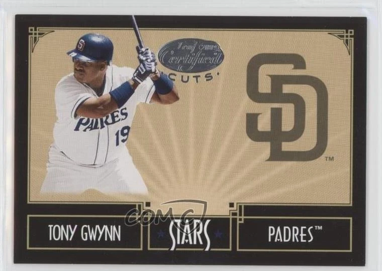 2004 Leaf Certified Cuts Stars /599 Tony Gwynn #S-17 HOF - Image 1 of 2