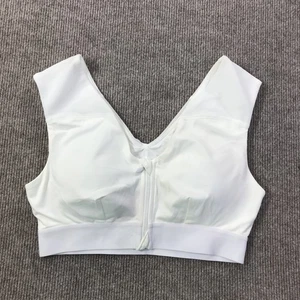 Tommie Copper Shoulder Support Sport Bra Womens Medium White Znergy Athletic Gym - Picture 1 of 14