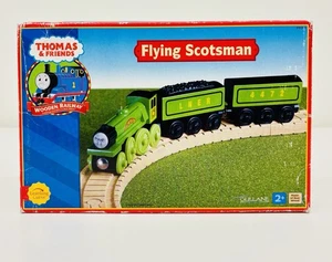 Thomas Wooden Railway Flying Scotsman Engine Tenders Character Card & Box LN - Picture 1 of 18