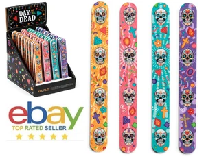 Totenkopf Nagelfeile - Tag der Toten Sugar Skulls Emery Board Damen Halloween Geschenk - Bild 1 von 9