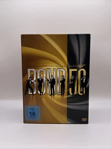 James Bond Die Jubiläums Collection 50 Jahre Bond 007 DVD Box Set Top Zustand - Bild 1 von 9