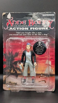 Figura de acción pirata mujer Anne Bonny 2004 - paquete pesado dañado  Foto 1 de 4