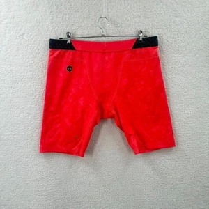 Under Armour RUSH™ HeatGear® Compression Upstream Camo Shorts Orange XXL NWT - Picture 1 of 8