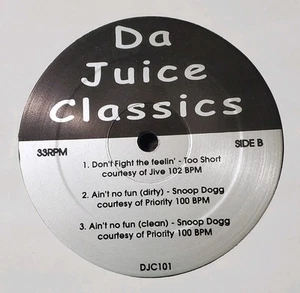 DA JUICE CLASSICS TOO SHORT SNOOP L TRIMM NOTORIOS BIG BAY AREA VINYL LP RECORD - Picture 1 of 2