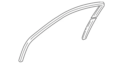 Original Ford Run Channel 4W1Z-5421597-AA Foto 1 de 3