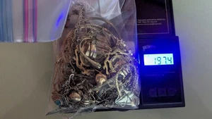 Sterling Silver Metal Scrap - 197 Grams - Picture 1 of 5