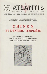 ATLANTIS. N°268. MAI - JUIN 1972. CHINON ET L ENIGME DES TEMPLIERS. BAPHOMET. - Picture 1 of 1