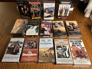 LOT Of 14 VHS Classics - Factory Sealed! Casino, Braveheart, Shawshank & MORE - Picture 1 of 3