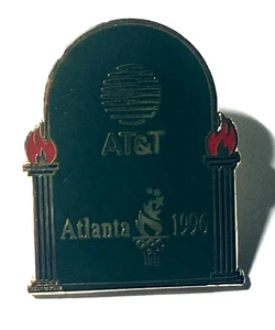 1996 ATLANTA SUMMER OLYMPICS -- AT&T -- SPONSOR'S PIN - Picture 1 of 2