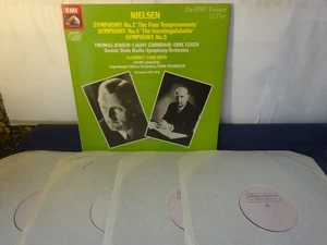 TEST PRESS NIELSEN: SYMPHONIES 2, 4 & 5 / CLARINET CON 4LP SET, EMI EM 29 0444 3 - Picture 1 of 4