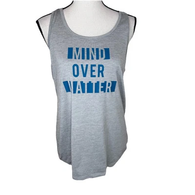 Camiseta sin mangas Champion para mujer camisa sin mangas mediana gris mente atlética sobre materia Foto 1 de 4