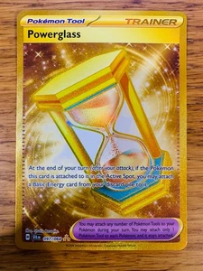 NEAR MINT! Powerglass (097/064) Verhüllte Fabel Gold Ultra Rare Pokemon Karte! - Bild 1 von 4