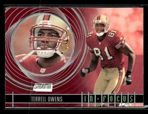 2001 Stadium Club #IF15 Terrell Owens In Focus - Picture 1 of 2