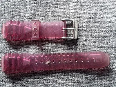 De colección Techno Marine Yacht Cronógrafo Genuino Correa de Goma Completa Rosa/Púrpura Foto 1 de 2