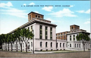 US-Zollhaus vom Broadway Denver Colorado Postkarte - Bild 1 von 2