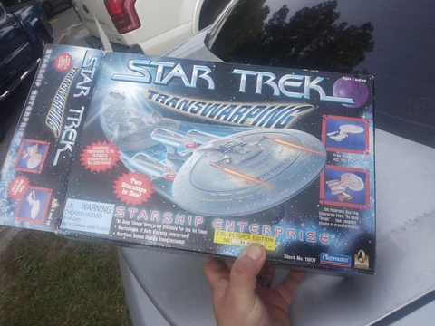 Star Trek Transwarping Starship Enterprise NCC-1701-0 "All Good Things" Ship New Cover