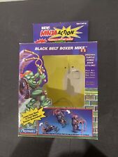1993 TMNT BLACK BELT BOXER MIKE PLAYMATES - BOX  WEAPONS  INSERTS ONLY