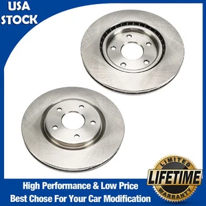 Front Disc Brake Rotors for Dodge Journey 2012-2020 Volkswagen Routan 2012-2013 - Picture 1 of 19