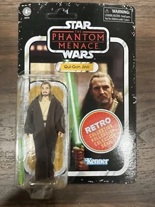 Star Wars Retro Collection Phantom Menace Qui-Gon Jinn 2024 - Picture 1 of 2