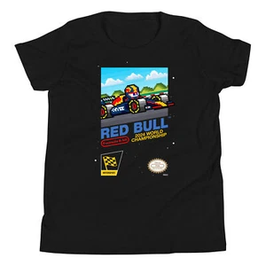 Max Verstappen Sergio Perez Red Bull 2024 Formula 1 F1 8-bit Youth Child T-Shirt - Picture 1 of 16