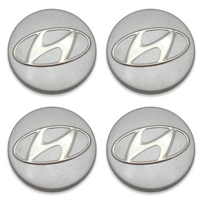 Tapacubos centrales de rueda genuinos OEM Hyundai Accent Veracruz 52960-2F000/100 2,25" Foto 1 de 2