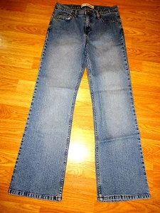 FADED GLORY KIDS BOOTCUT STRETCH DENIM JEANS SIZE 16 26/27 1/2 - Picture 1 of 4