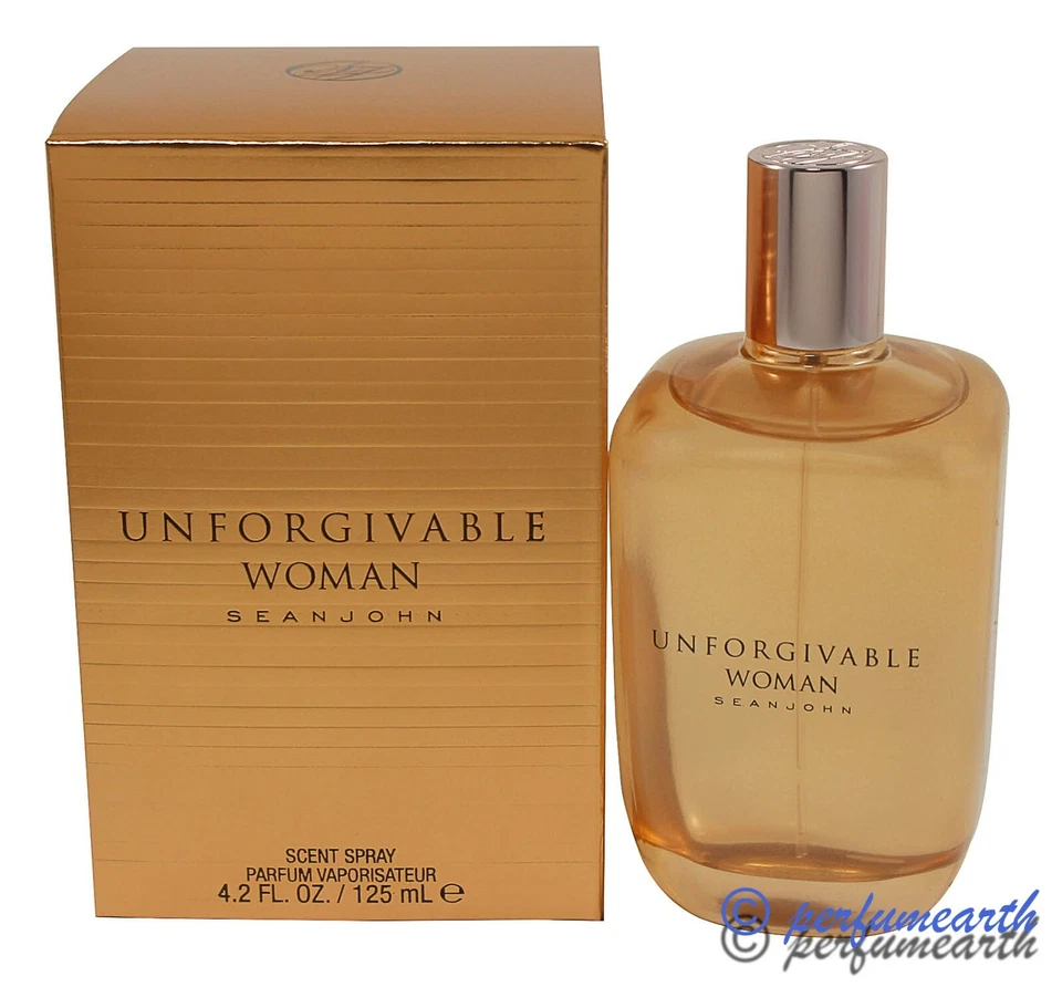  UNFORGIVABLE WOMEN 4.2 OZ/125 ML PERFUME SPRAY POR SEAN JOHN Y NUEVO EN CAJA Foto 1 de 1