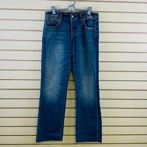 Womens 6/28 Abercrombie & Fitch Jeans Ames Boyfriend Frayed Hem Button Fly A+F - Picture 1 of 7