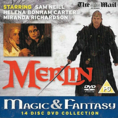 1 newspaper promo DVD MERLIN sam neill helena bonham carter martin short  - Image 1 of 2