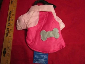 NWT Casual Canine Nylon Snow Parka Pink Dog Puppy Coat XX Small FREE Shipping - Picture 1 of 4