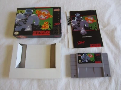 Clay Fighter Tournament Edition (SNES) Super Nintendo CIB Caja Completa 1994 RARO Foto 1 de 4