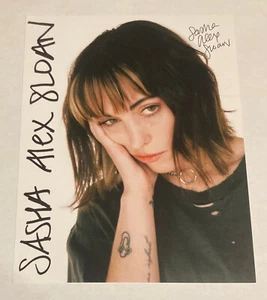 SASHA ALEX SLOAN - 8 1/2" X 11" - Autograph/Signed Photo - Picture 1 of 2