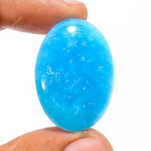 28.00 Cts Natural Smithsonite Gemstone Oval Cabochon 31X22X5 mm - Picture 1 of 6
