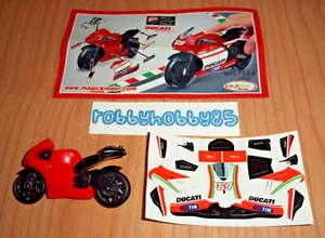 FT-2-6 MOTOCICLETTA DUCATI DESMOSEDICI GP 11 + BPZ KINDER GRANSORPRESA MINI 2014 - Picture 1 of 1