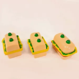 Vintage Barbie Puppenhaus Triple Sub Sandwich Essen Zubehör - Bild 1 von 7